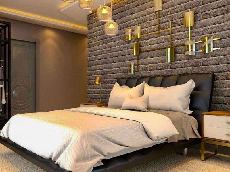 Villa Roma Tepe 4+2 Deniz Mavzaralı Özel Havuzlu