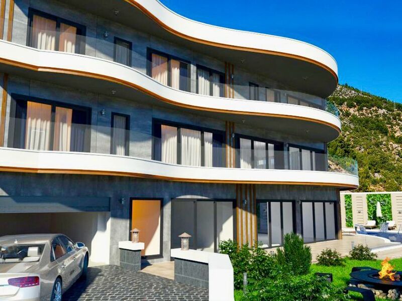 Villa Roma Tepe 4+2 Deniz Mavzaralı Özel Havuzlu